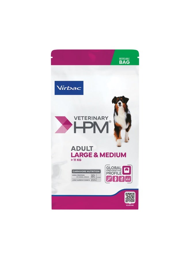 VIRBAC  DRY FOOD FOR ADULT DOG LARGE &MEDIUM - Image 1